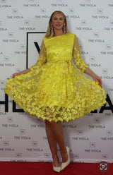 BEA - Tüllkleid (sonnengelb)