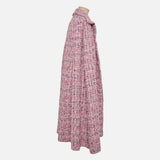 AENNE - Cape lang (rosa/blau)