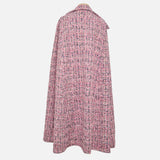 AENNE - Cape lang (rosa/blau)