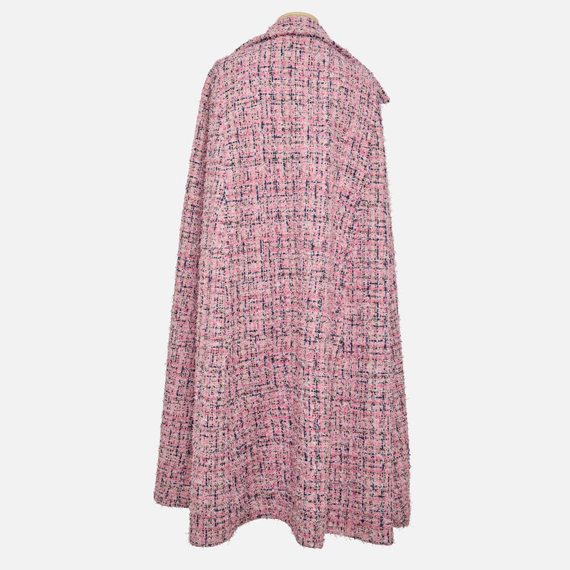 AENNE - Cape lang (rosa/blau)