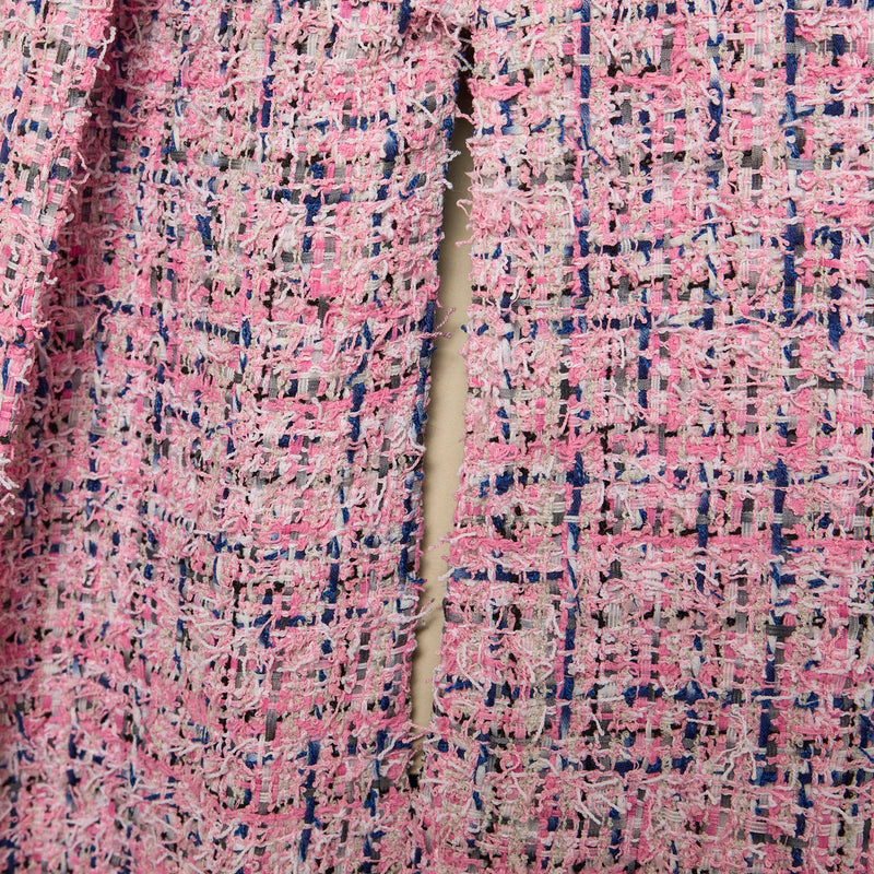 AENNE - Cape lang (rosa/blau)