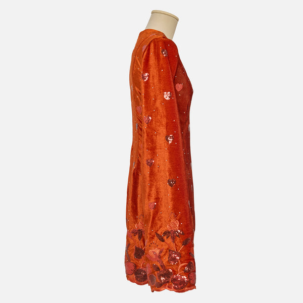BABETTE - Flügelkleid (orange)