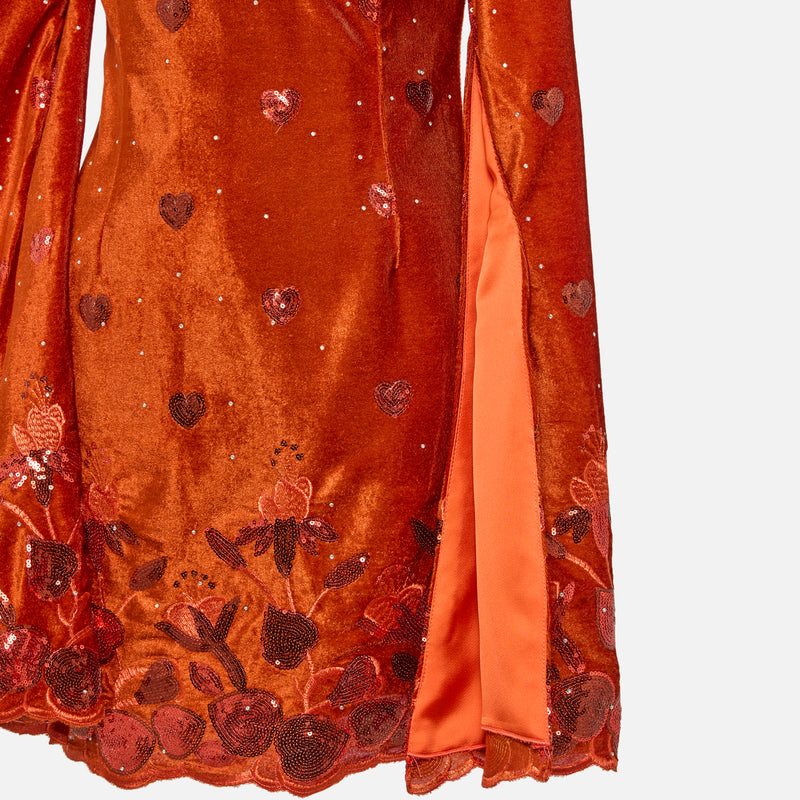 BABETTE - Flügelkleid (orange)