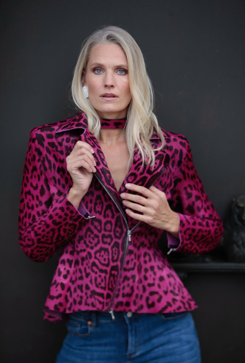 VALERIE - Lederjacke