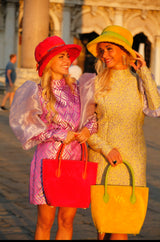SUSI  - Shopper Lammfell Sonnengelb