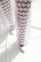 GABI - Hose Lochspitze (weiss)